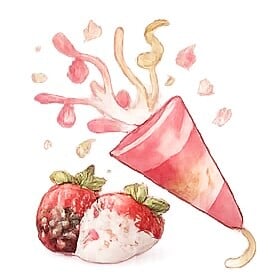  strawberry-treats 50+ Easy Strawberry Recipes  