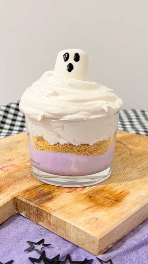 IMG_1758-576x1024 Ghost Cheesecake Parfaits