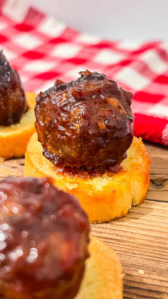  IMG_2420-576x1024 BBQ Meatball Crostini  