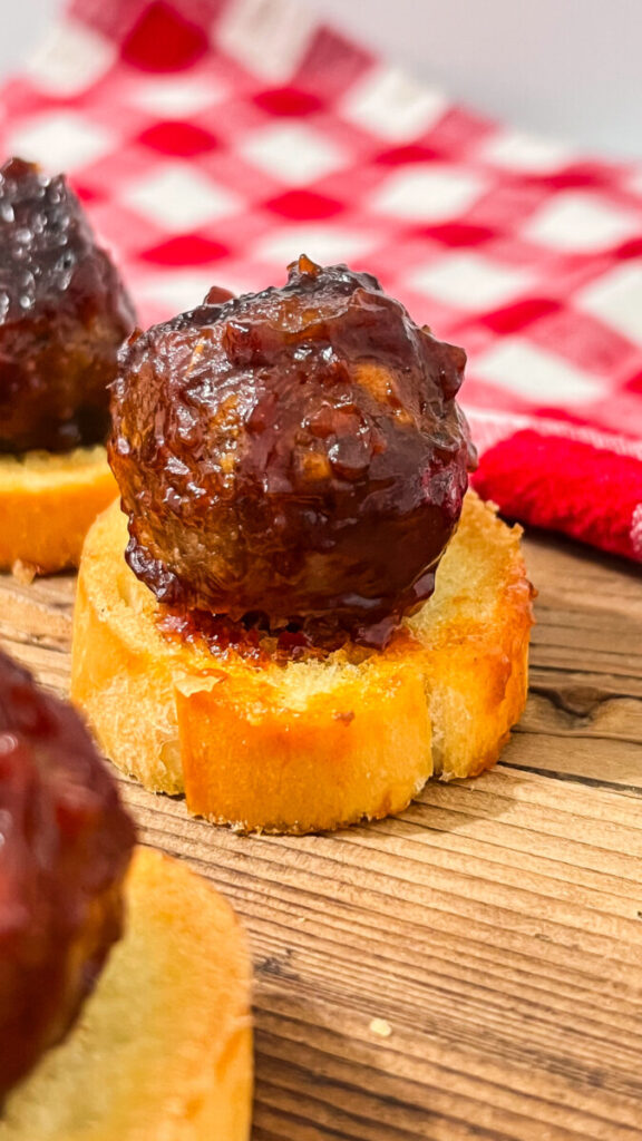  IMG_2421-576x1024 BBQ Meatball Crostini  