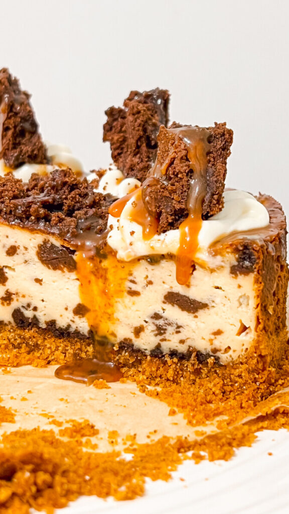  IMG_9569-576x1024 Caramel Brownie Cheesecake  