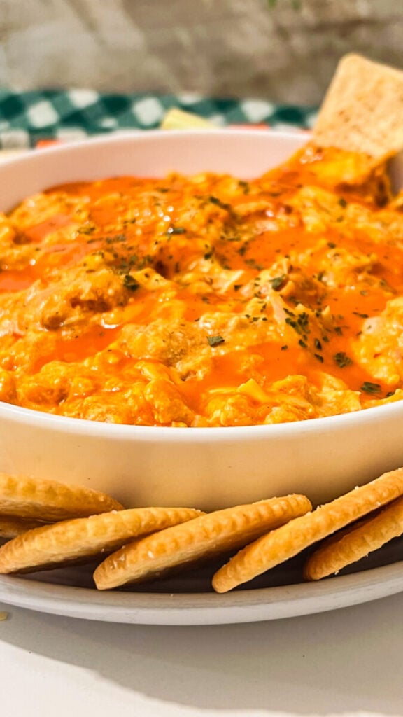 IMG_0093-576x1024 Slow Cooker Buffalo Chicken Dip
