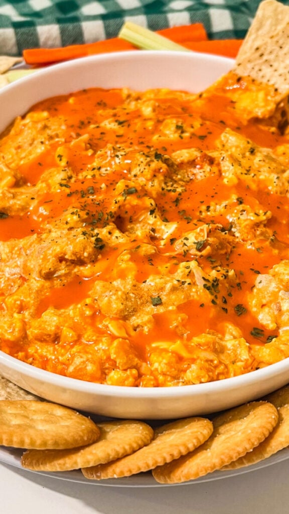 IMG_0094-576x1024 Slow Cooker Buffalo Chicken Dip