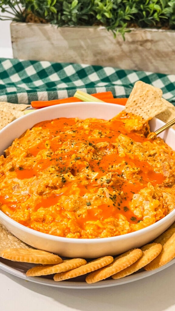 IMG_0095-576x1024 Slow Cooker Buffalo Chicken Dip