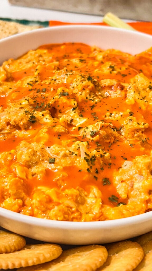 IMG_0112-576x1024 Slow Cooker Buffalo Chicken Dip
