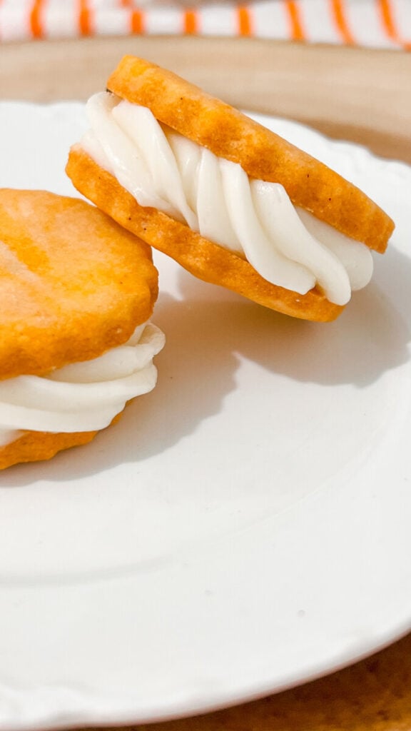 IMG_0295-576x1024 Pumpkin Spice Sandwich Cookies