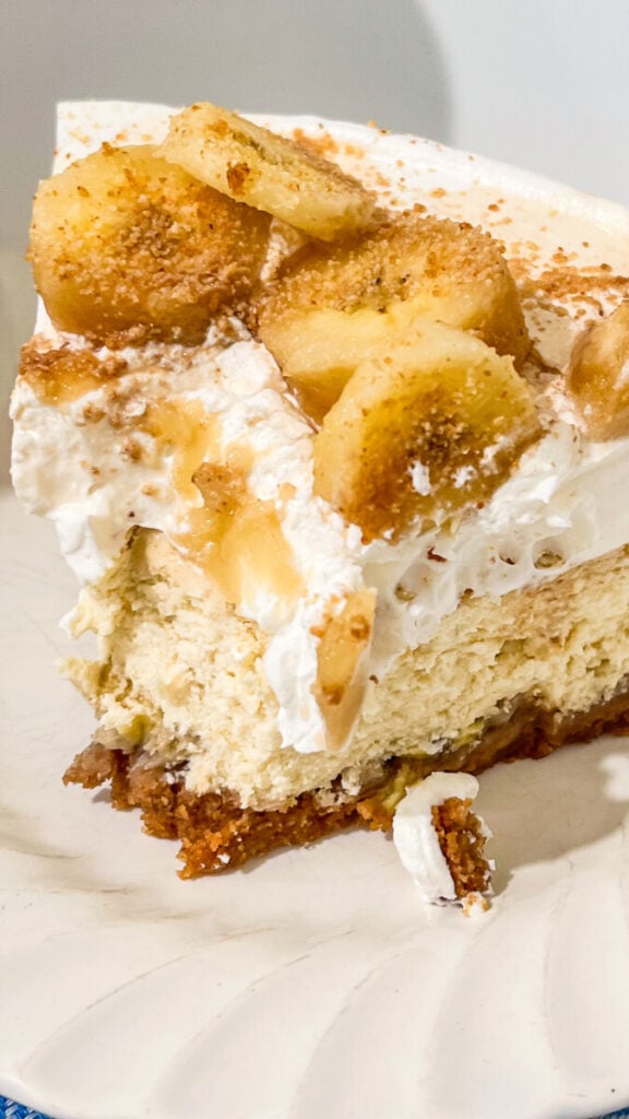  IMG_0849-576x1024 Banana Rum Cream Cheesecake  