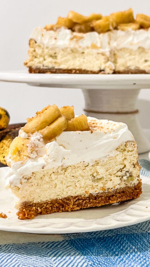  IMG_0862-576x1024 Banana Rum Cream Cheesecake  