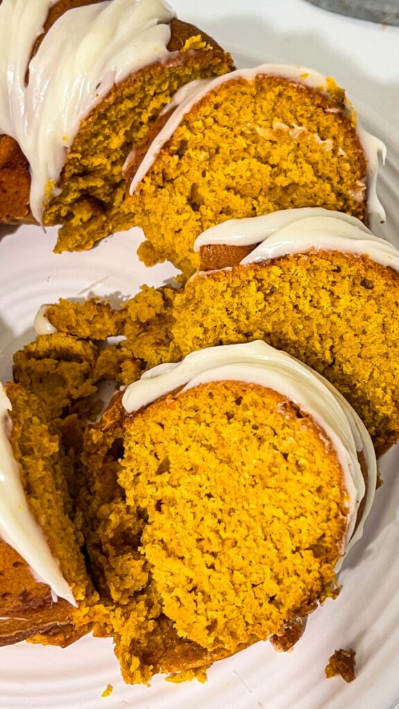  IMG_1242-576x1024 Pumpkin Spice Bundt Cake with Cream Cheese Frosting  
