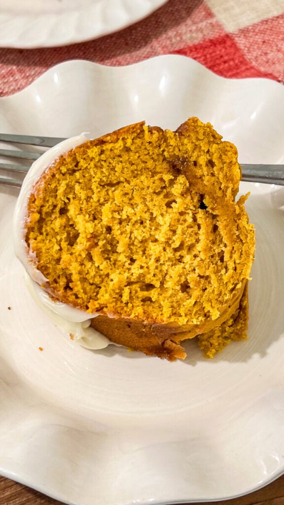  IMG_1270-576x1024 Pumpkin Spice Bundt Cake with Cream Cheese Frosting  