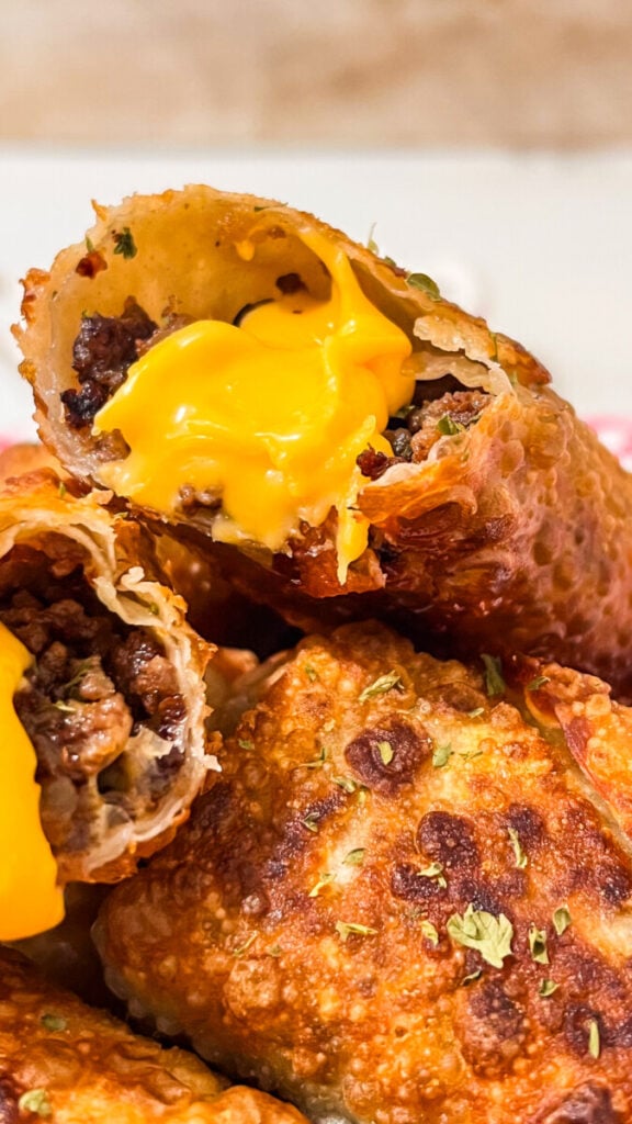 IMG_1668-576x1024 Easy Cheeseburger Egg Rolls