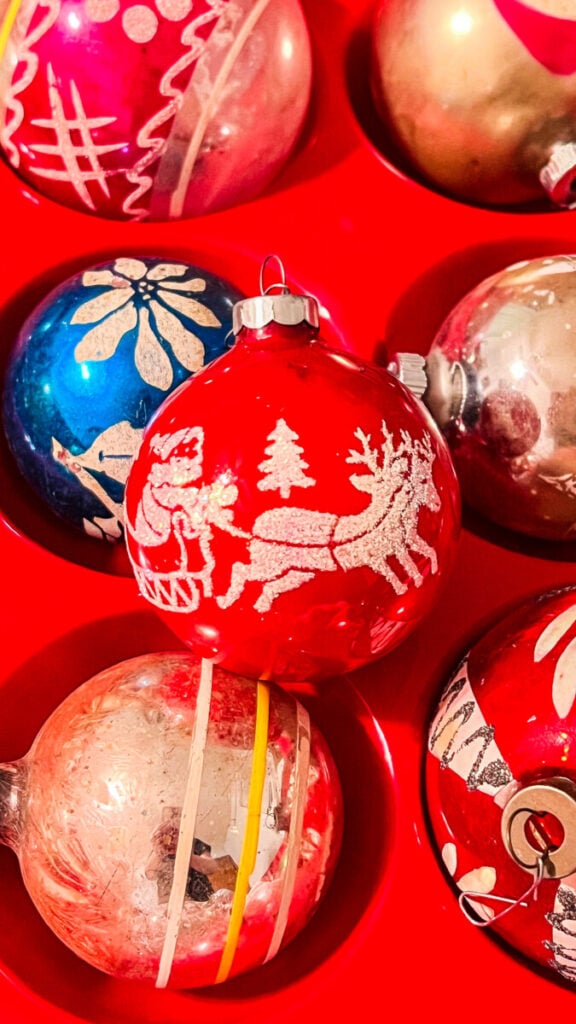  IMG_1980-576x1024 The Ultimate Shiny Brite Ornament Guide: Vintage Christmas Ornaments, History, Styles & Decorating Ideas  
