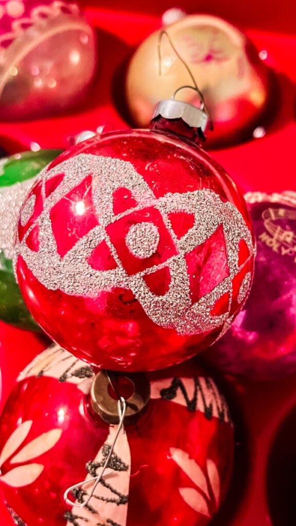  IMG_1992-576x1024 The Ultimate Shiny Brite Ornament Guide: Vintage Christmas Ornaments, History, Styles & Decorating Ideas  