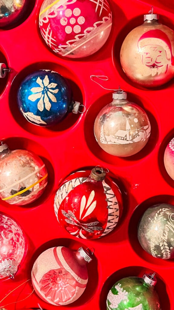  IMG_1994-576x1024 The Ultimate Shiny Brite Ornament Guide: Vintage Christmas Ornaments, History, Styles & Decorating Ideas  