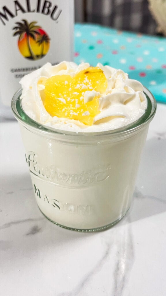  IMG_3261-576x1024 Malibu Pineapple Rum White Hot Chocolate  