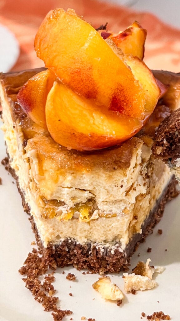  IMG_5290-576x1024 Brown Sugar Peach Cheesecake  