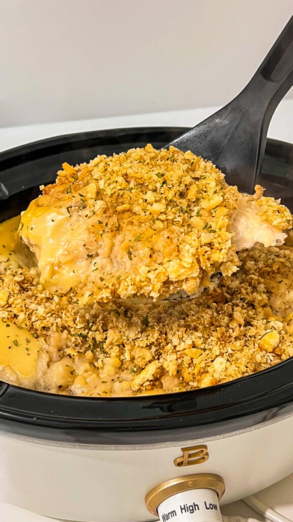  IMG_6676-576x1024 Crockpot Ritz Cracker Chicken  