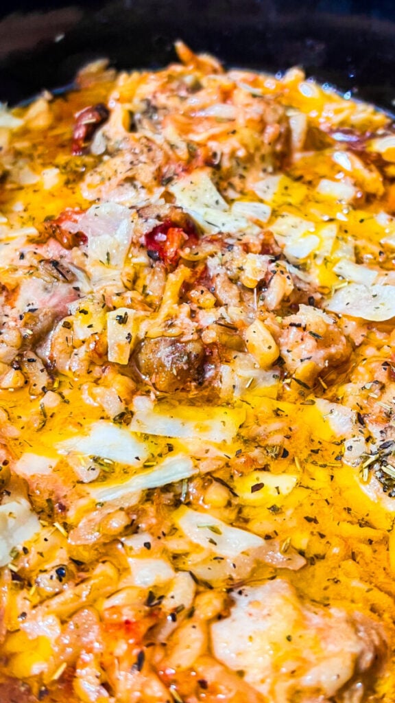  IMG_7497-576x1024 Crockpot Marry Me Chicken and Orzo  