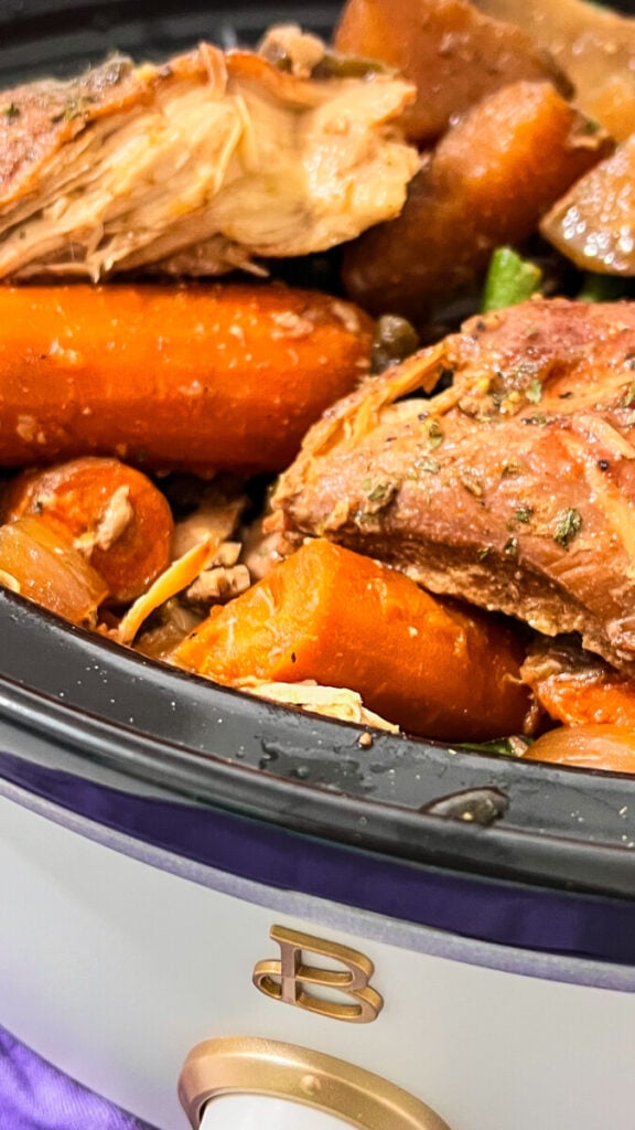  IMG_7691-576x1024 Slow Cooker Brown Sugar Soy Chicken and Veggies  