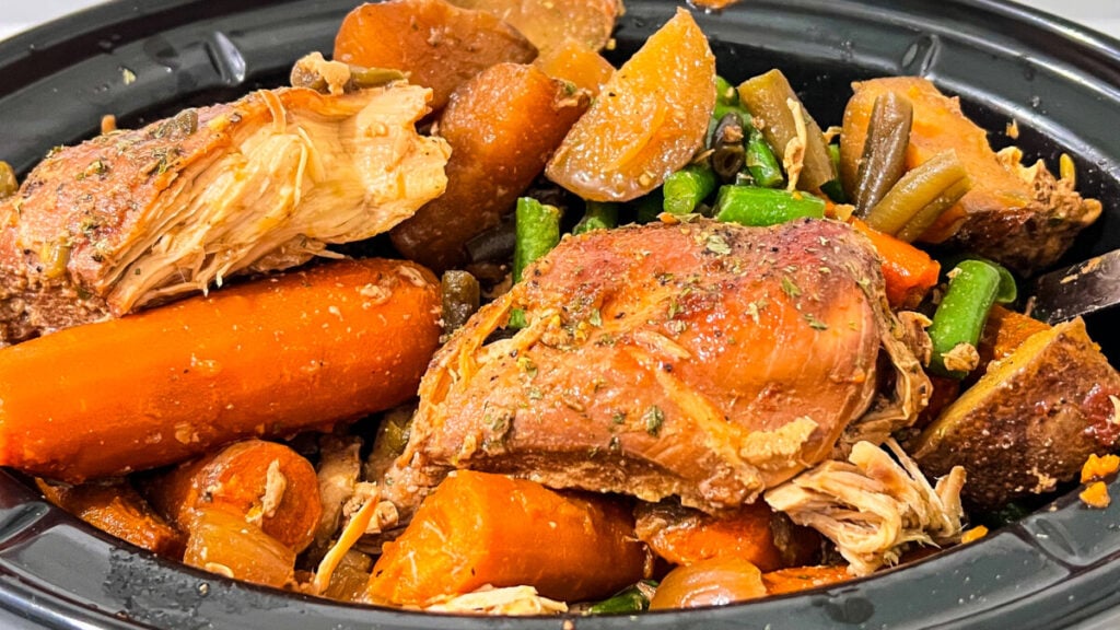  IMG_7698-1024x576 Slow Cooker Brown Sugar Soy Chicken and Veggies  