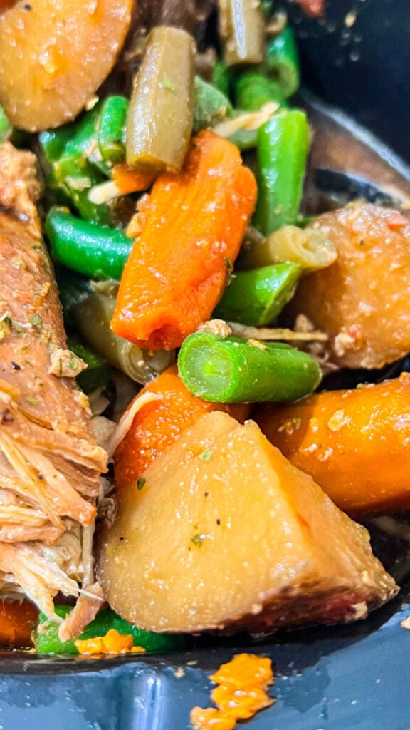  IMG_7716-576x1024 Slow Cooker Brown Sugar Soy Chicken and Veggies  