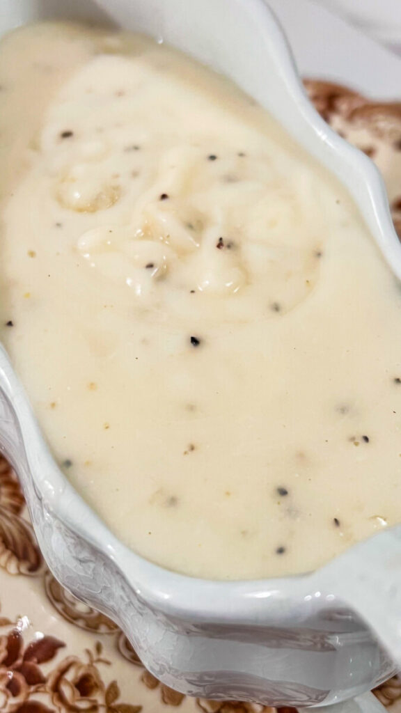 IMG_8738-576x1024 Homemade Country White Gravy