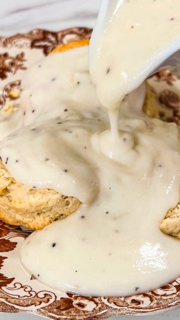 IMG_8765-576x1024 Homemade Country White Gravy