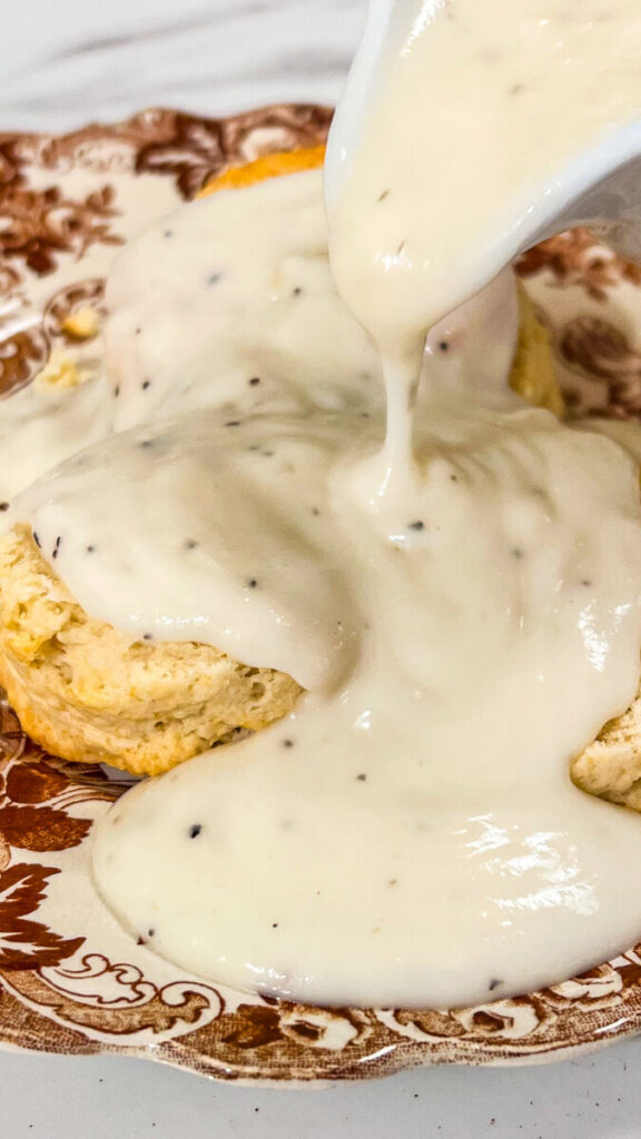 IMG_8768-576x1024 Homemade Country White Gravy