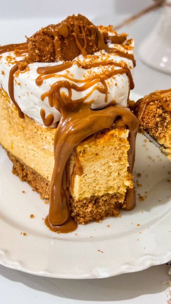 IMG_9064-576x1024 Pumpkin Biscoff Cheesecake