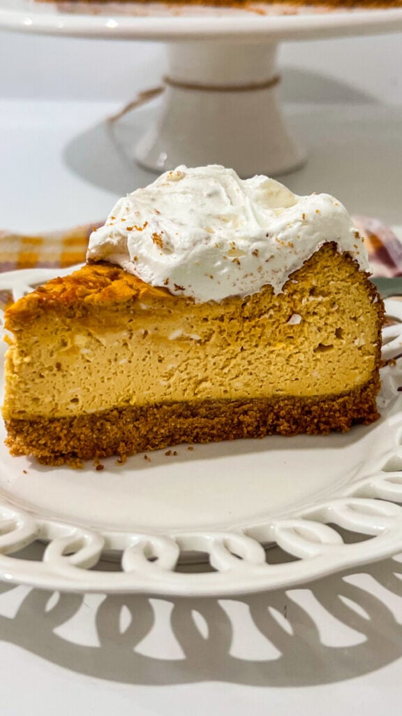 IMG_9089-576x1024 Pumpkin Spice Cheesecake
