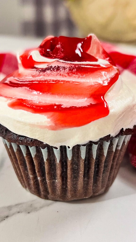  IMG_3948-576x1024 Easy Cherry Chocolate Cupcakes  