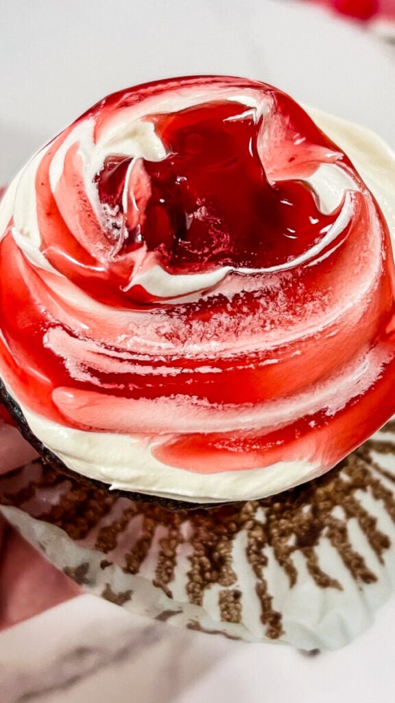  IMG_3959-576x1024 Easy Cherry Chocolate Cupcakes  