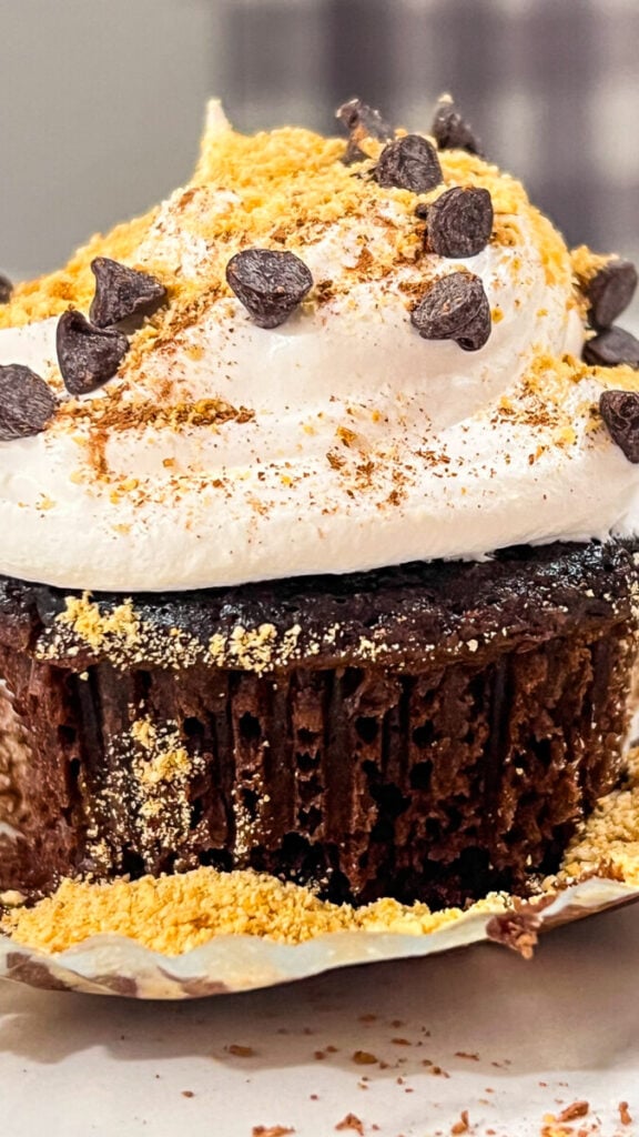  IMG_4015-576x1024 Easy S’mores Cupcakes  