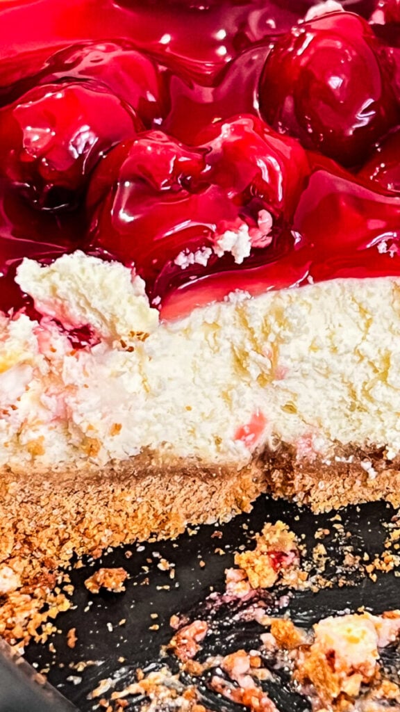 IMG_4126-576x1024 Cherry Crockpot Cheesecake