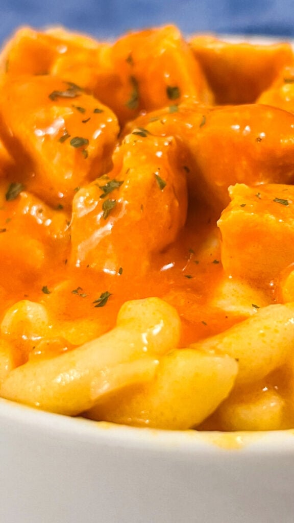 IMG_4258-576x1024 Buffalo Chicken Mac and Cheese Bowls