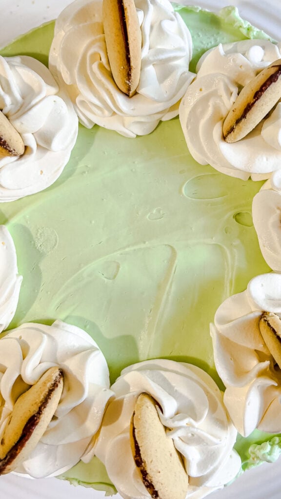 IMG_4692-576x1024 No Bake Mint Milano Cheesecake