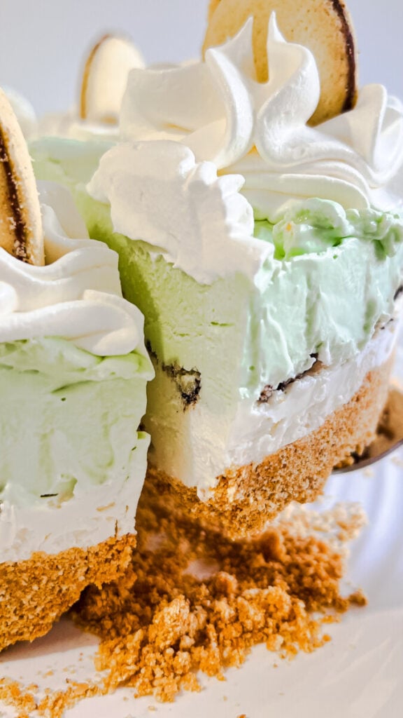 IMG_4693-576x1024 No Bake Mint Milano Cheesecake