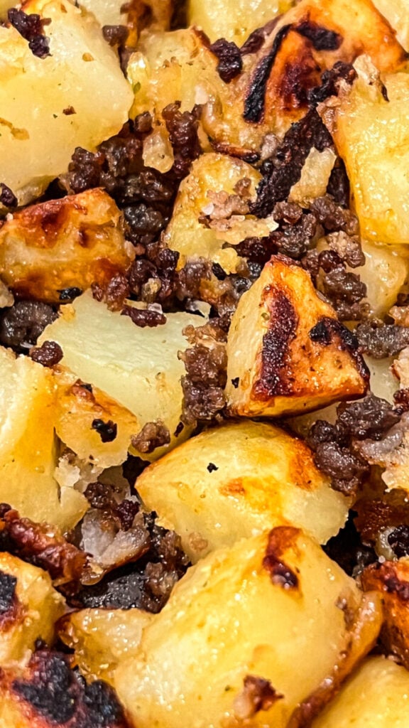 IMG_5247-576x1024 Hearty Ground Beef and Potatoes Skillet