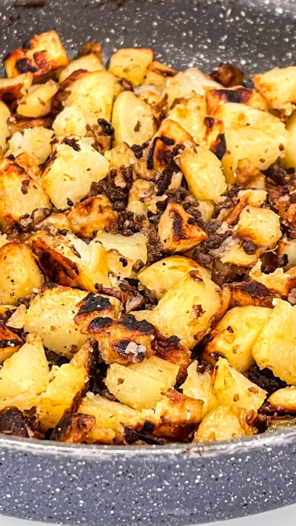 IMG_5251-576x1024 Hearty Ground Beef and Potatoes Skillet