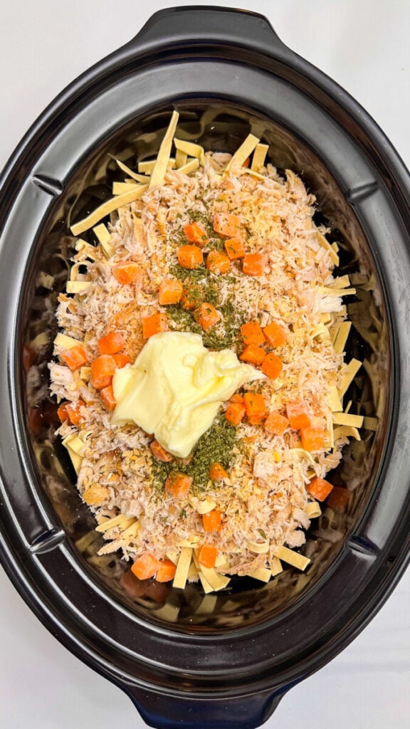 IMG_5442-576x1024 Crockpot Chicken and Noodles Casserole