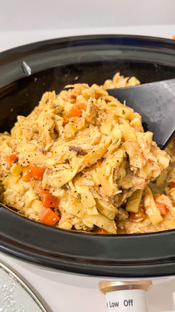 IMG_5467-576x1024 Crockpot Chicken and Noodles Casserole