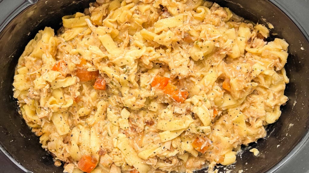 IMG_5474-1024x576 Crockpot Chicken and Noodles Casserole