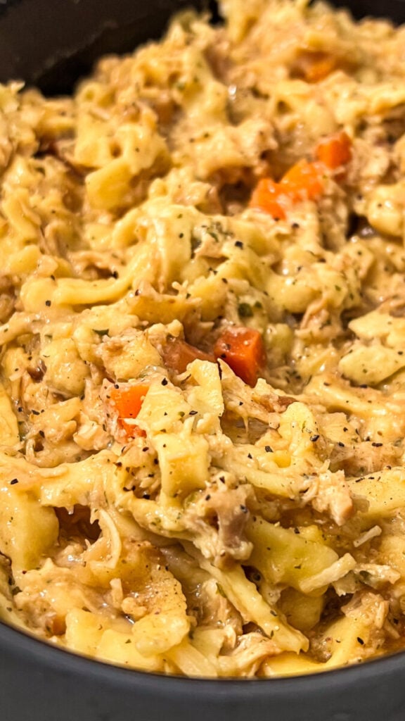 IMG_5477-576x1024 Crockpot Chicken and Noodles Casserole