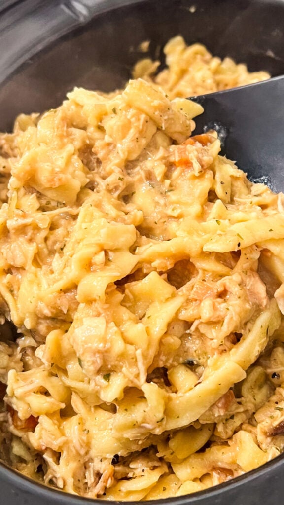 IMG_5483-576x1024 Crockpot Chicken and Noodles Casserole