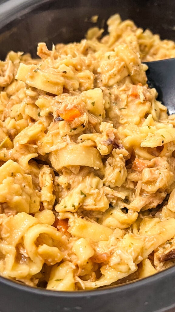 IMG_5490-576x1024 Crockpot Chicken and Noodles Casserole