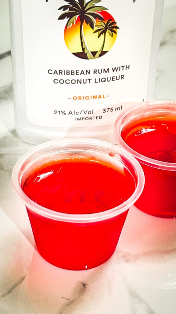  IMG_5860-576x1024 Strawberry Malibu Jell-O Shots  