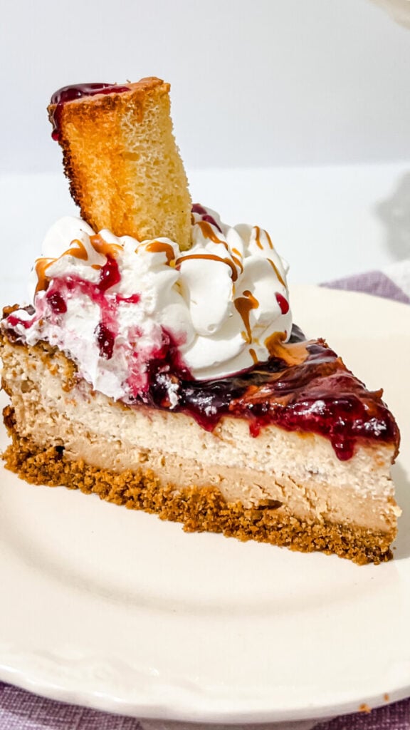 IMG_6343-576x1024 Peanut Butter and Jelly Cheesecake