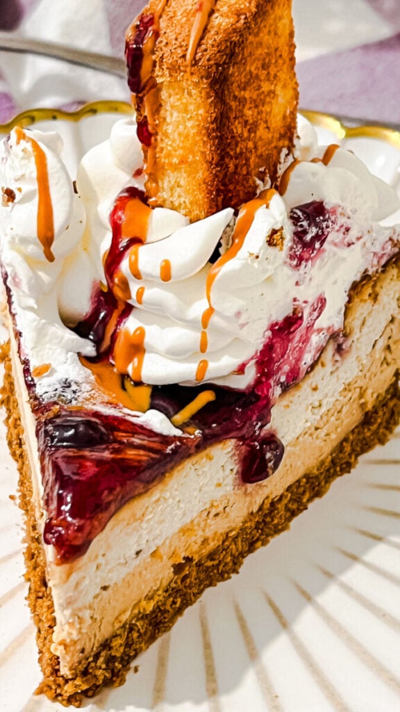 IMG_6377-576x1024 Peanut Butter and Jelly Cheesecake