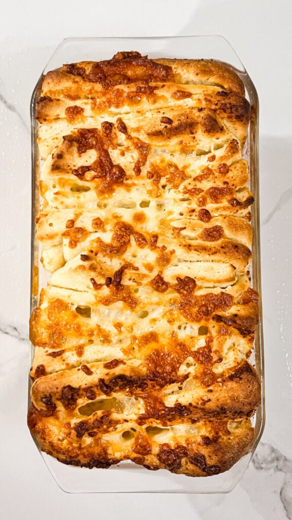 IMG_7050-576x1024 Homemade Garlic Cheese Pull Apart Bread