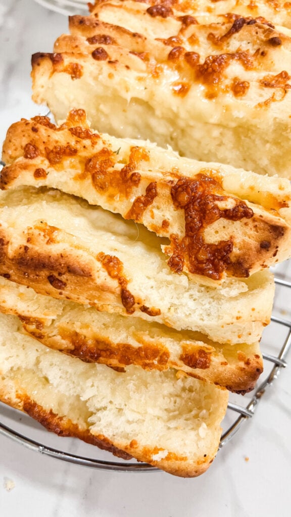 IMG_7068-576x1024 Homemade Garlic Cheese Pull Apart Bread